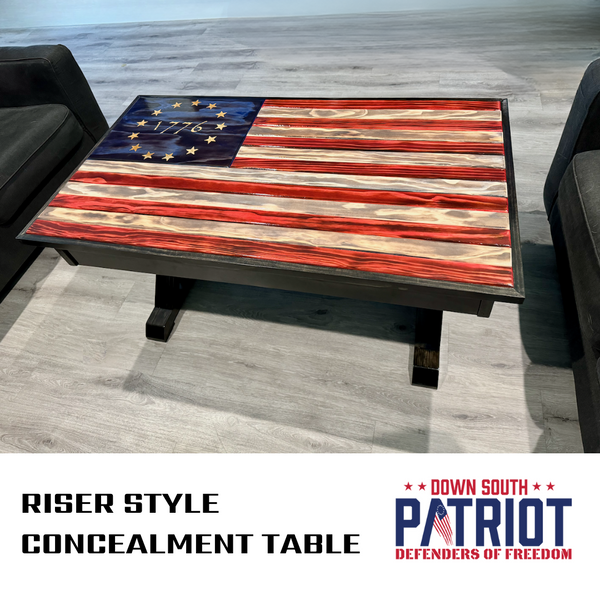 Concealment Coffee Table- Riser Version 2025