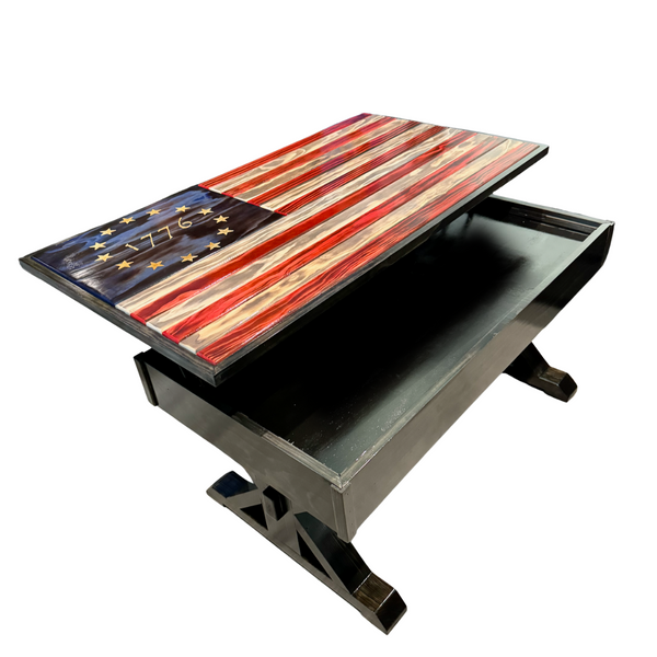 Concealment Coffee Table- Riser Version 2025