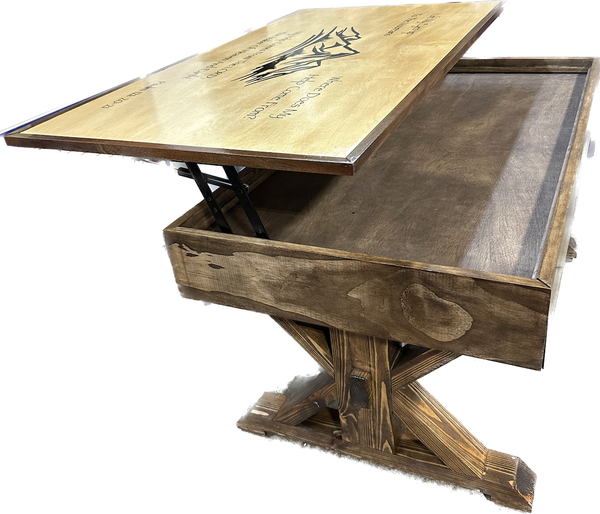 Concealment Coffee Table- Riser Version 2025