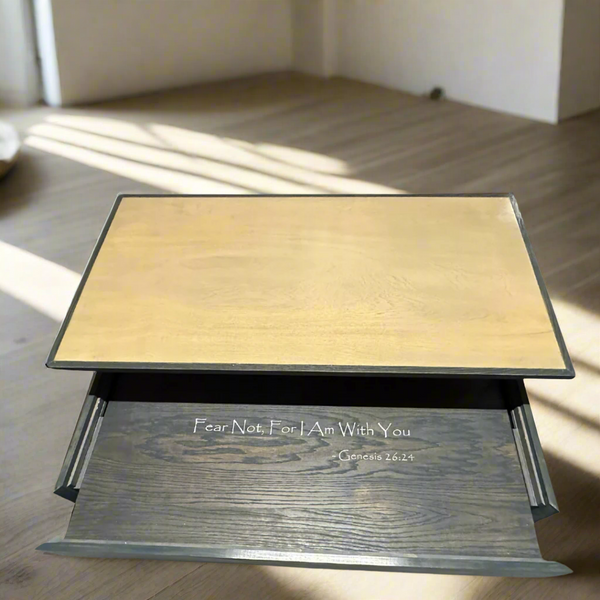 Riser table gray Open