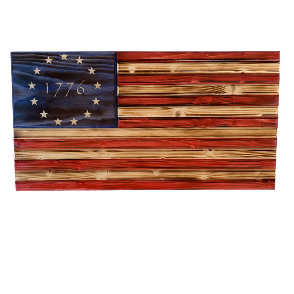 1776 Red Natural Blue Burnt