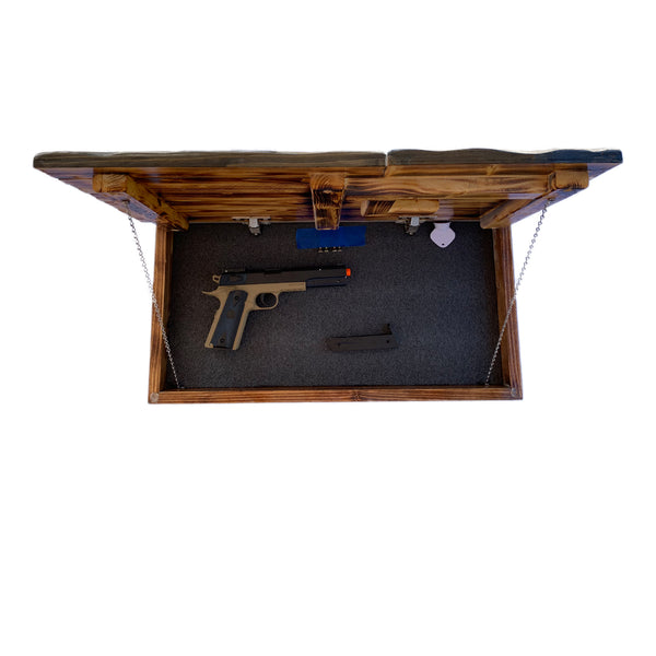 Medium Flag Concealment Cabinet - One Compartment