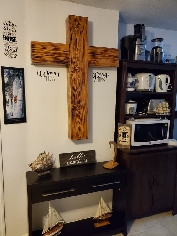 Cross concealment cabinet