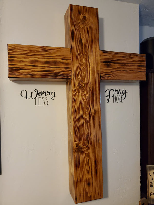 Cross concealment cabinet