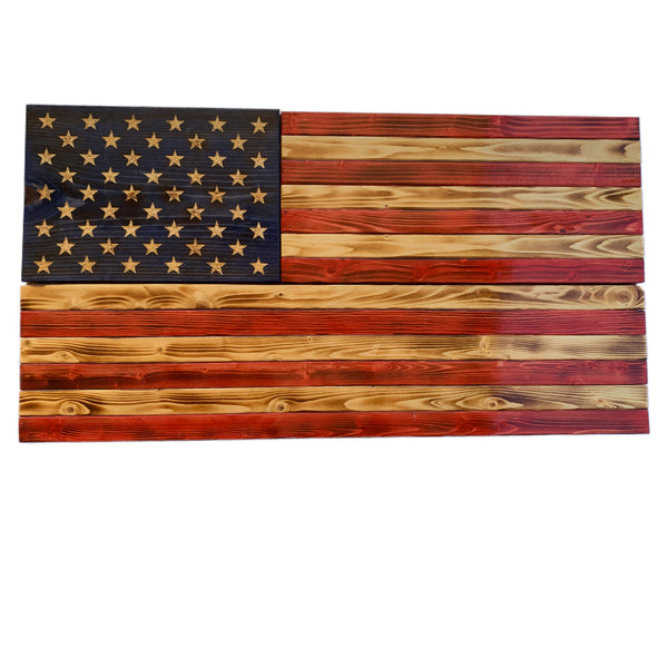 Large Flag Concealment Cabinet - 3 Compartments