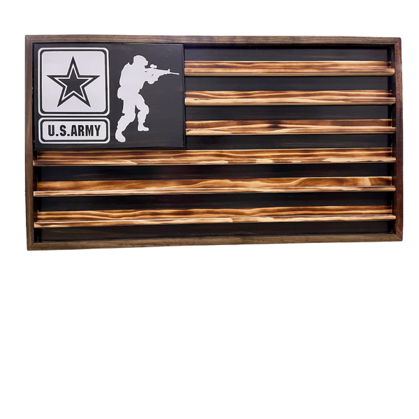 US Army Coin Display Shelf