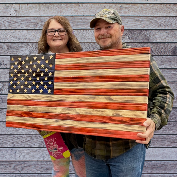 Great American Flag Wall Plaques