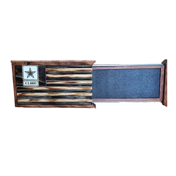 Slimline Army Black Tan Burnt Open