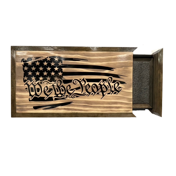 Slimline Framed Art Concealment Cabinet