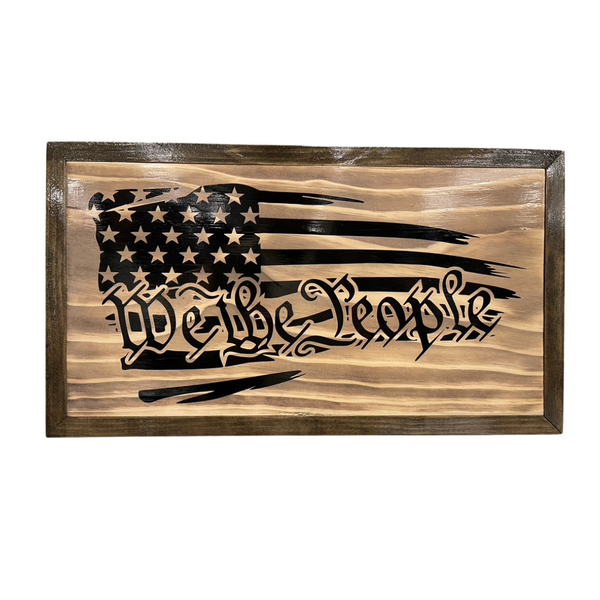 Slimline Framed Art Concealment Cabinet