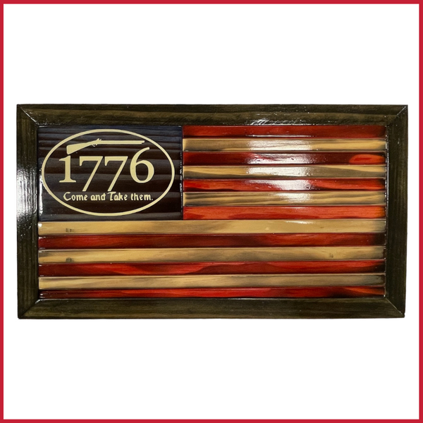 Tabletop Flag - Pine