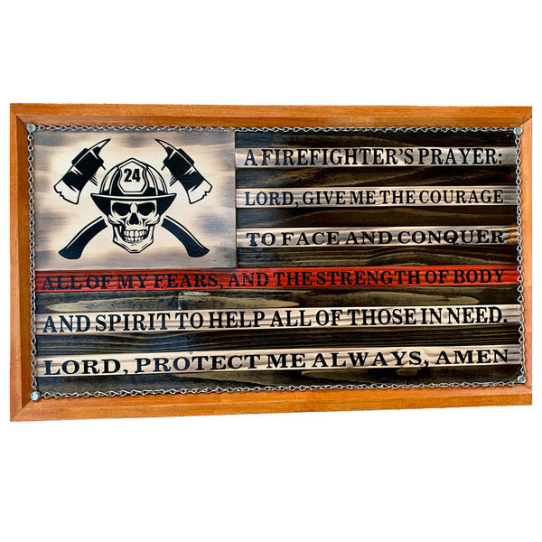 Tabletop Flag - Pine