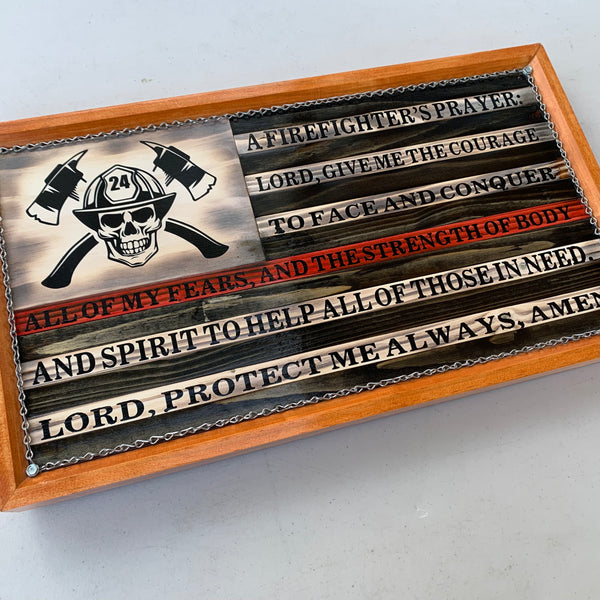 Firefighter Prayer Plaque