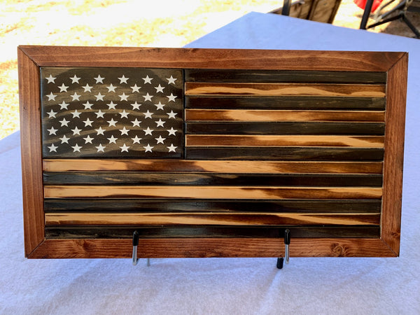Tabletop Flag - Pine