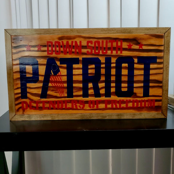 Slimline Framed Art Concealment Cabinet