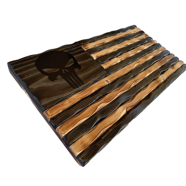 The Punisher Flag Plaque