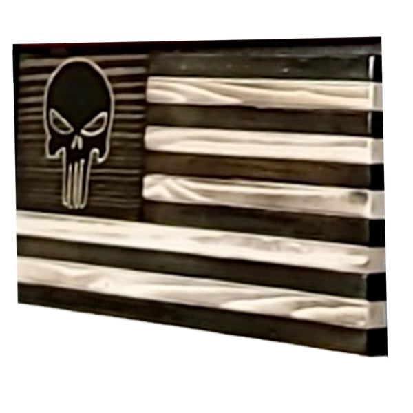 Small Flag Concealment Cabinet - one compartment