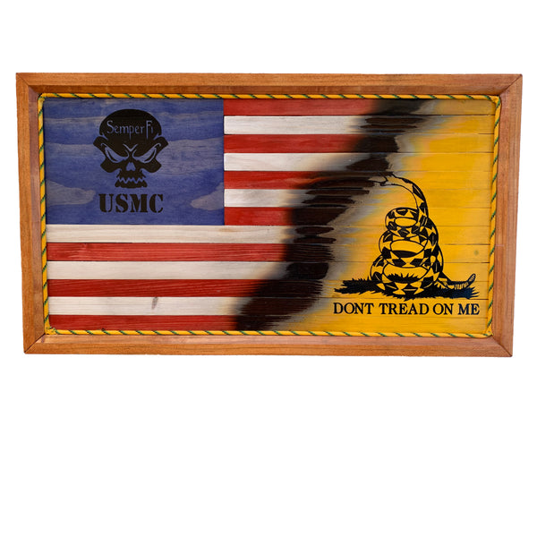 Tabletop Flag - Pine