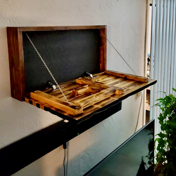 Medium Flag Concealment Cabinet - One Compartment