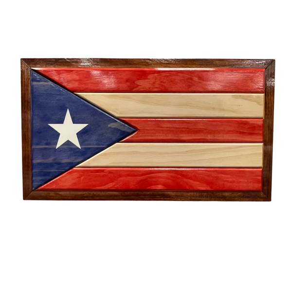 Slimline Puerto Rico Flag