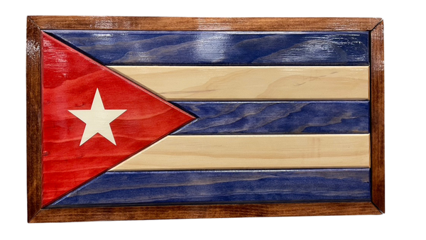 Slimline Cuban Flag